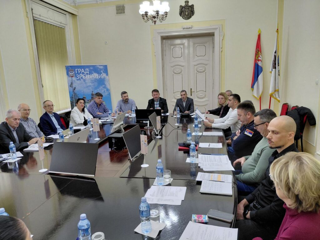 ОДРЖАНА 77. СЕДНИЦА ОКРУЖНОГ ШТАБА ЗА ВАНРЕДНЕ СИТУАЦИЈЕ СРЕДЊОБАНАТСКОГ УПРАВНОГ ОКРУГА 1 77. 2